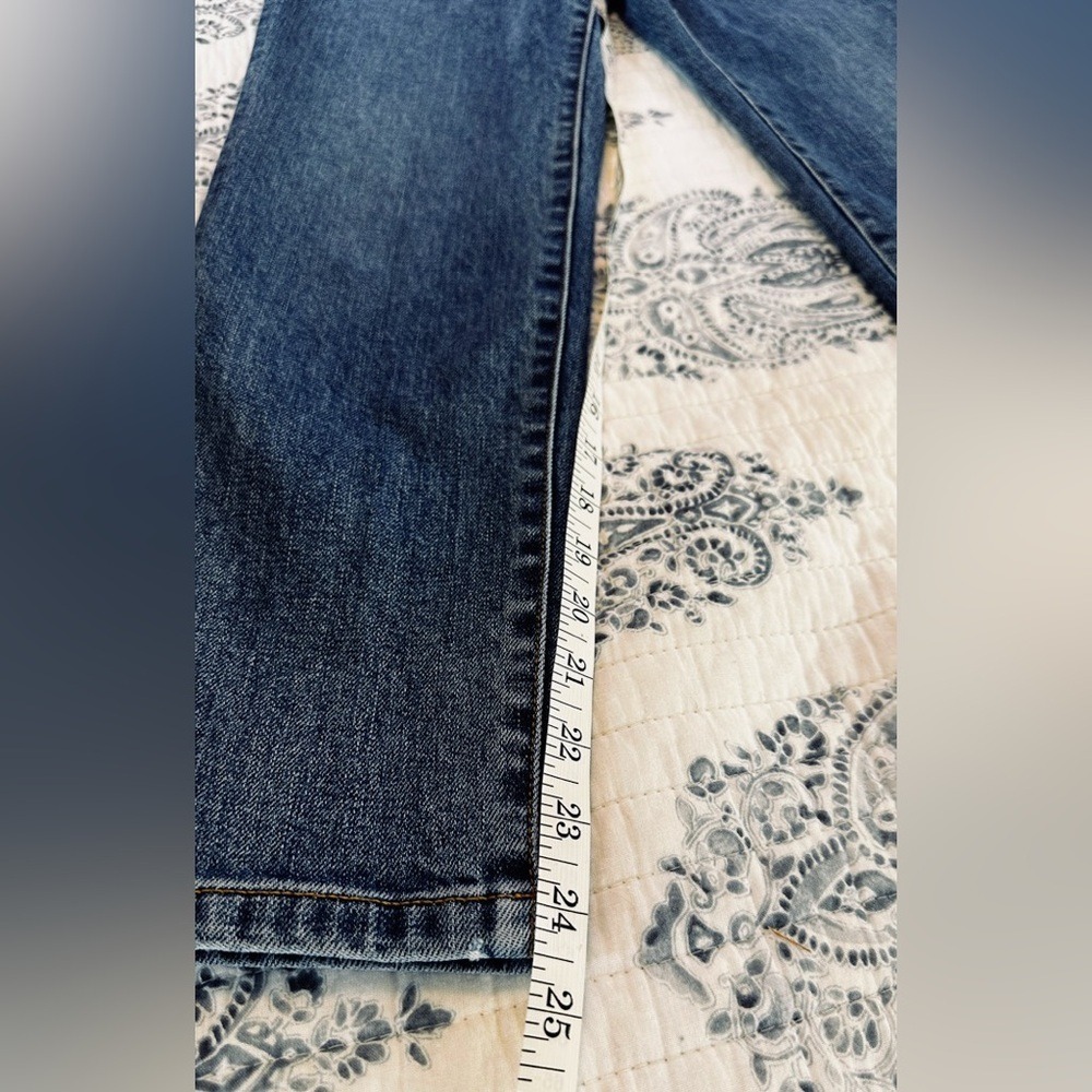 Burberry Brit Slim High Rise Ankle Jeans Womens Size 30 Blue designer denim - Picture 5 of 11